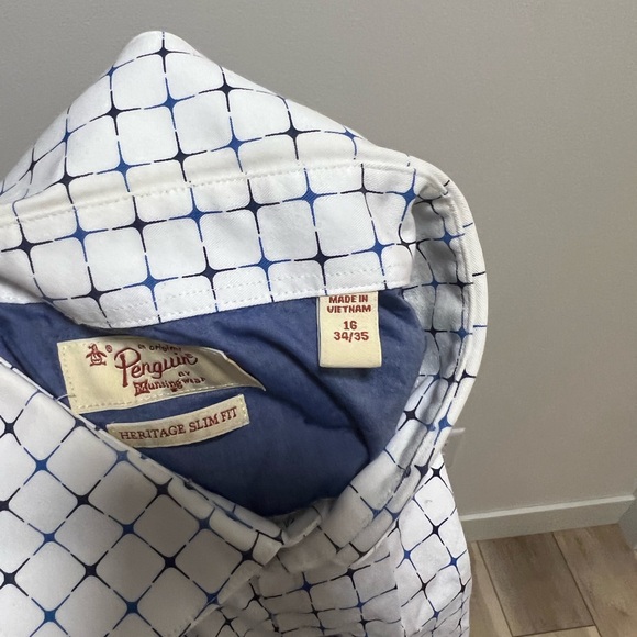 Men’s penguin brand long sleeve button up - Picture 5 of 5